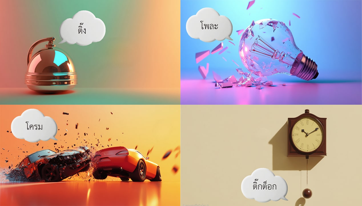 Thai Onomatopoeia Slide 3